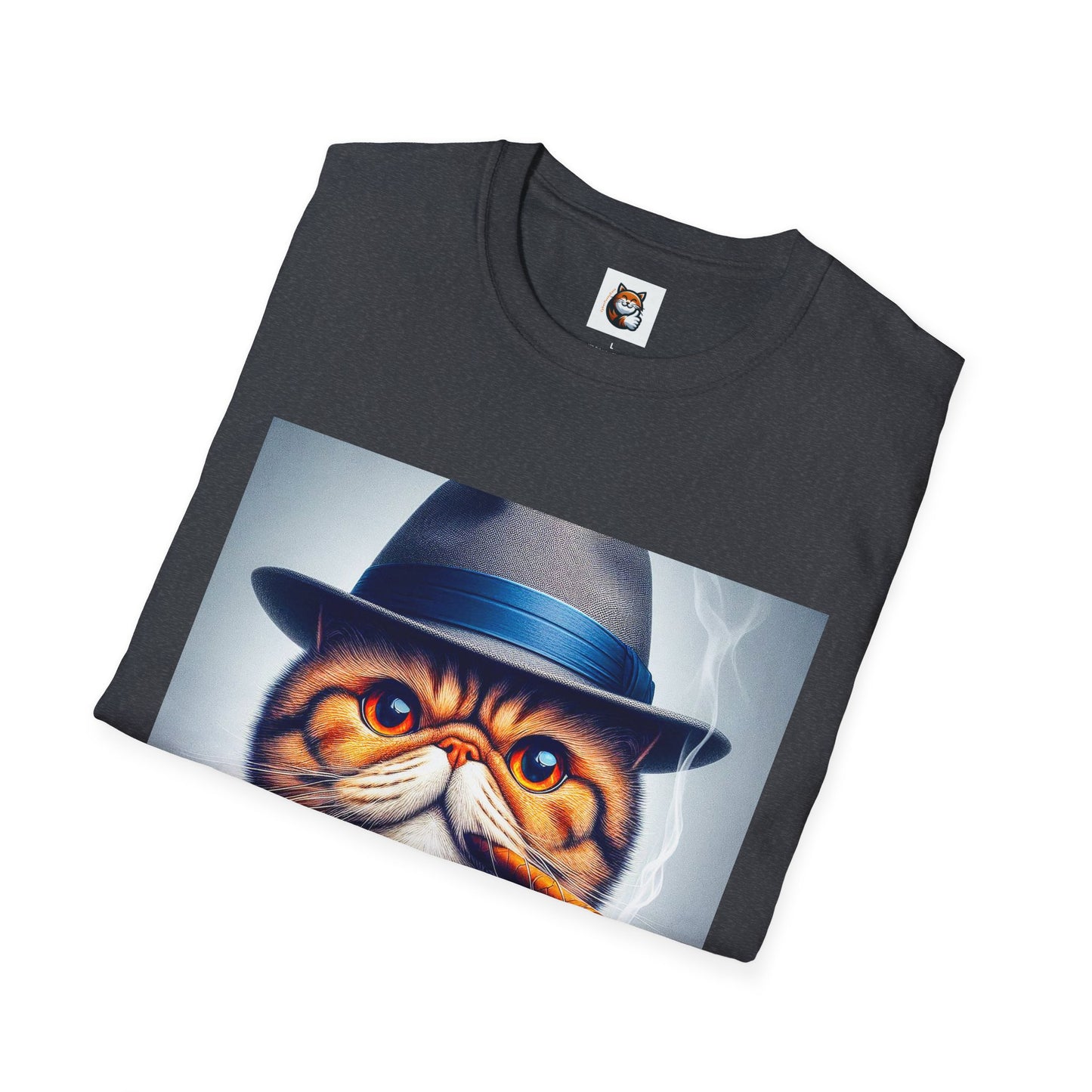 Exotic Shorthair Cat Unisex Softstyle T-Shirt