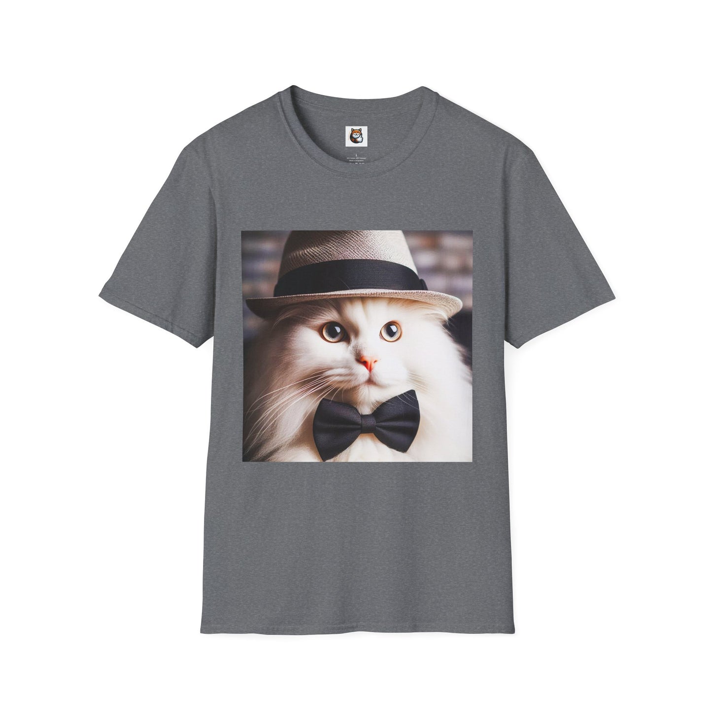 Siberian Cat black bow tie