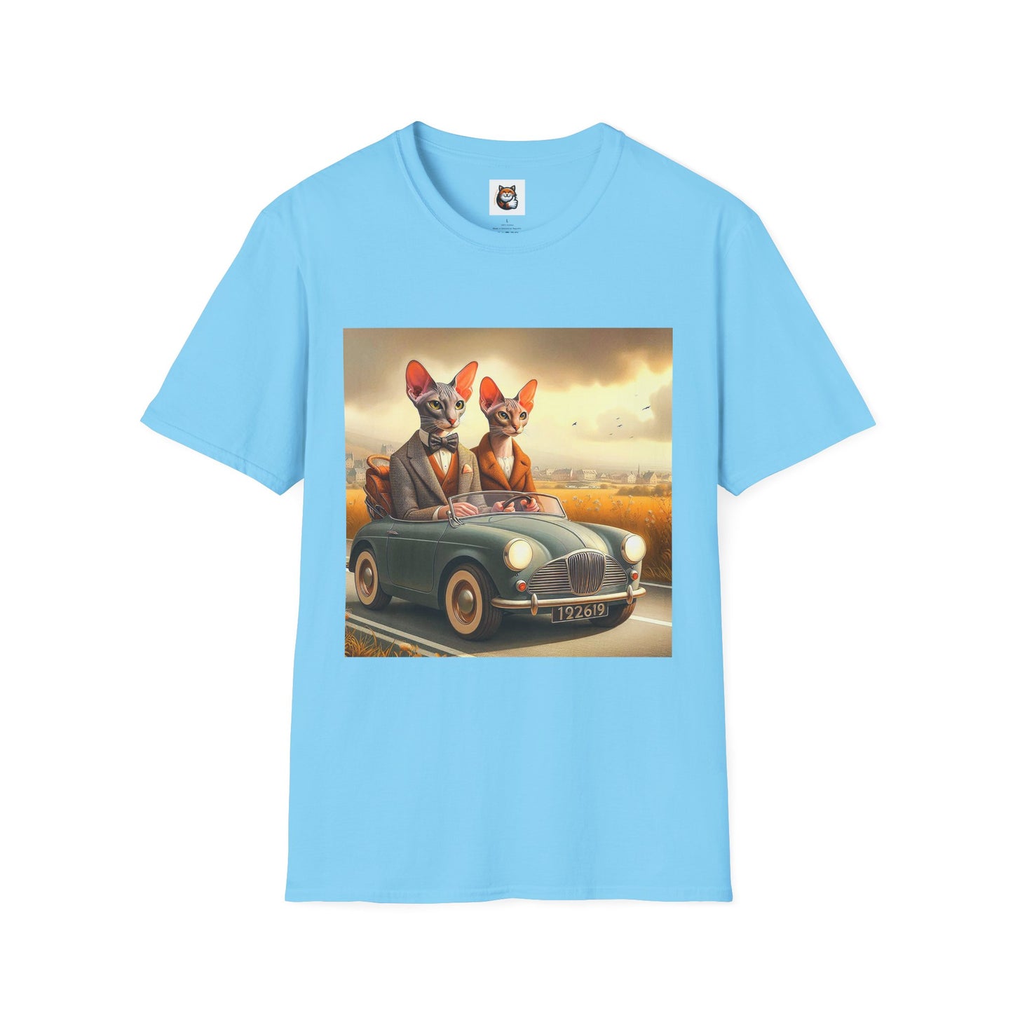 Wacky Oriental Shorthair Unisex Softstyle T-Shirt