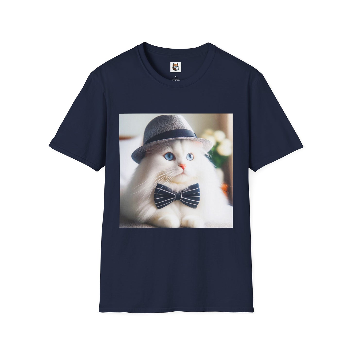 Siberian Cat bow tie cutie shirt