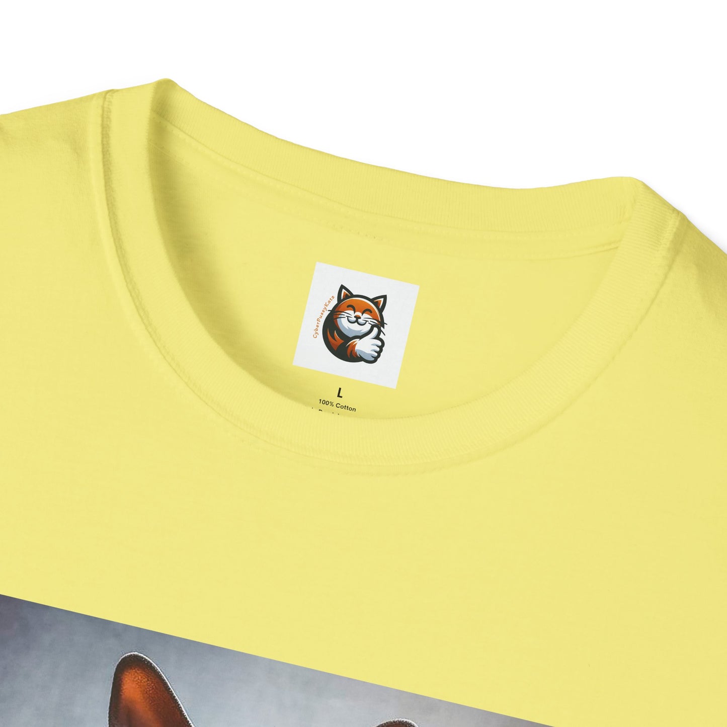 Devon Rex Cat Unisex Softstyle T-Shirt