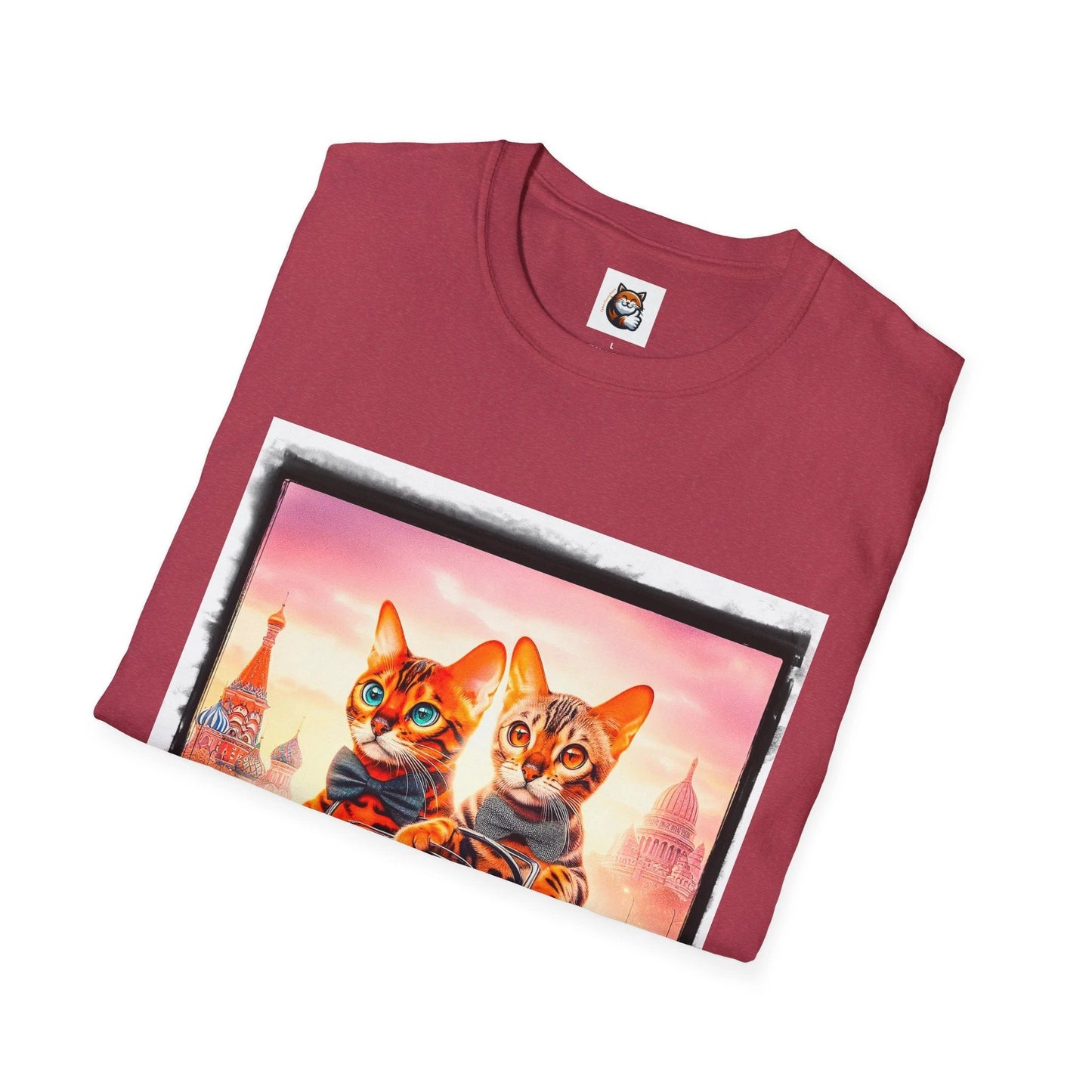 Wacky Bengal Unisex Softstyle T-Shirt by Printify