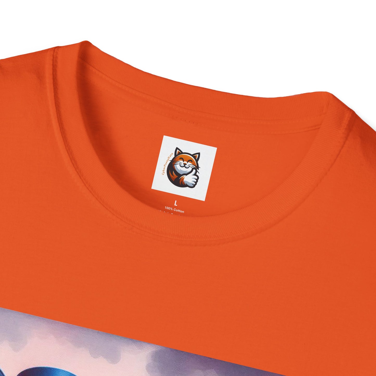 Russian Blue Cat tiny car T-Shirt