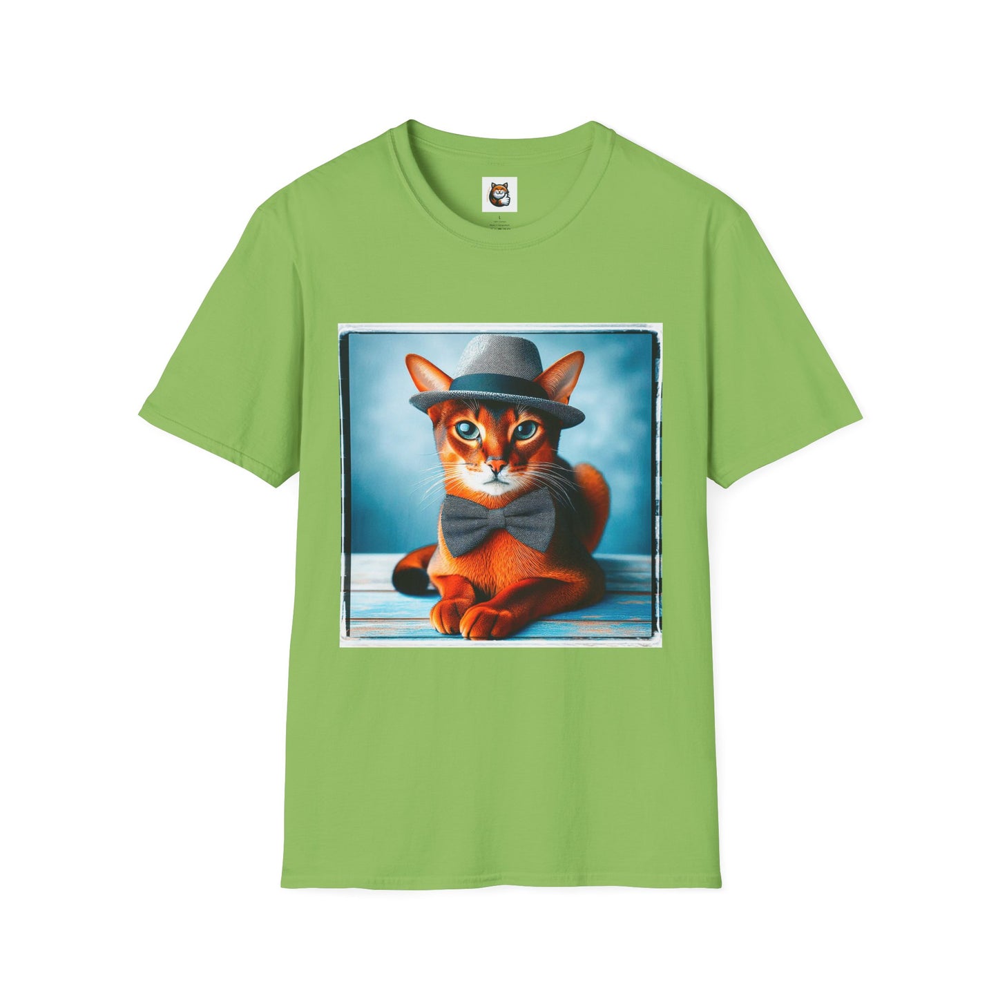 Abyssinian bow tie Softstyle T-Shirt