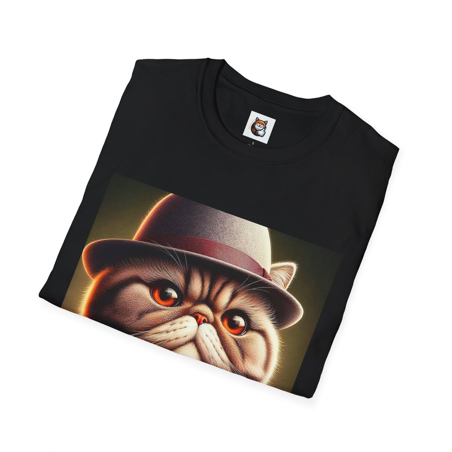 Exotic Shorthair Cat Unisex Softstyle T-Shirt