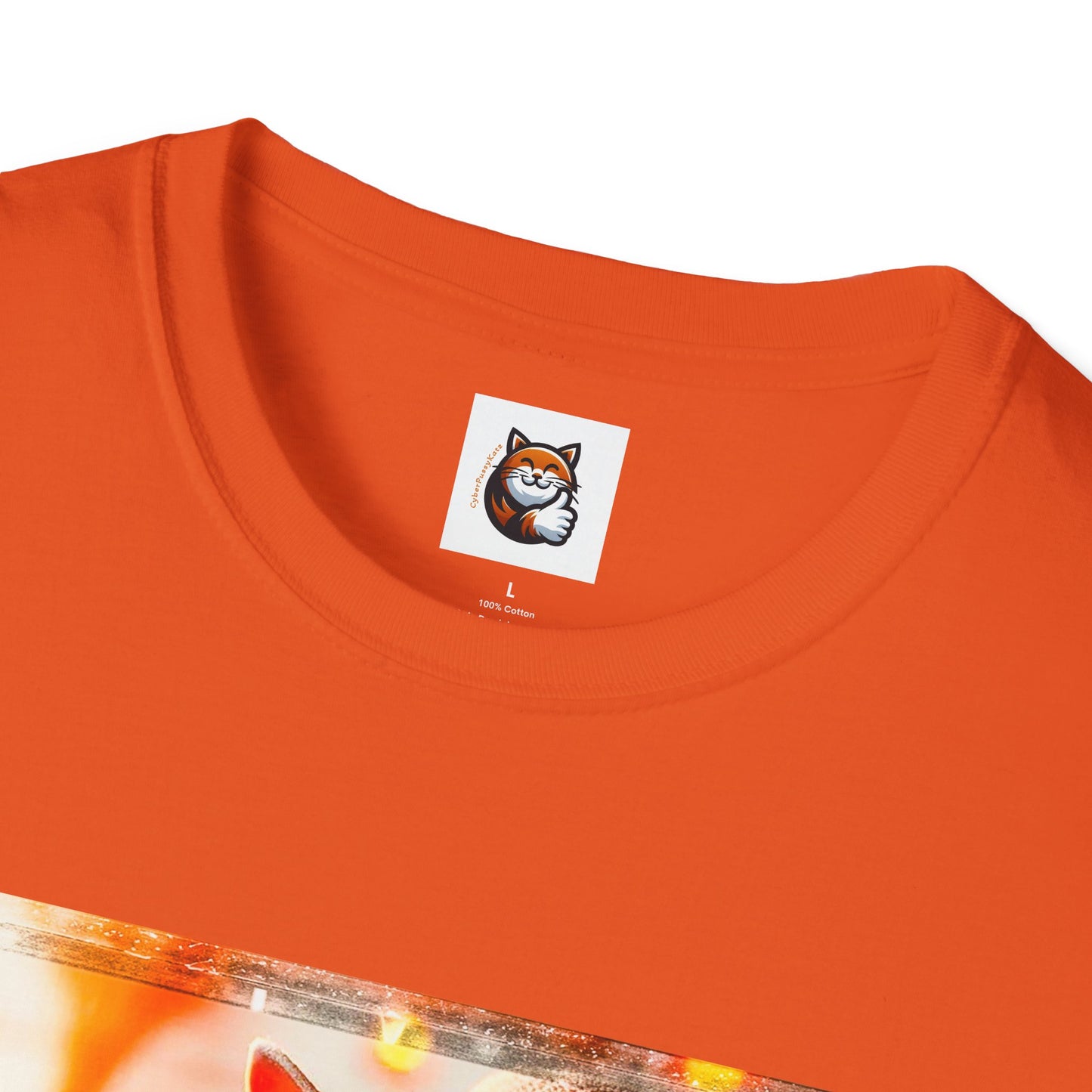 Devon Rex Cat Unisex Softstyle T-Shirt