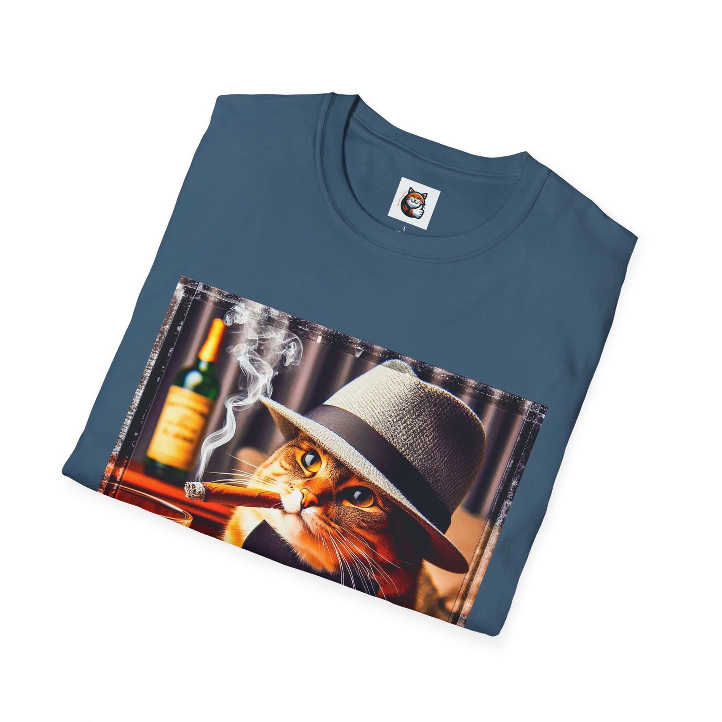Domestic Cat Unisex Softstyle T-Shirt