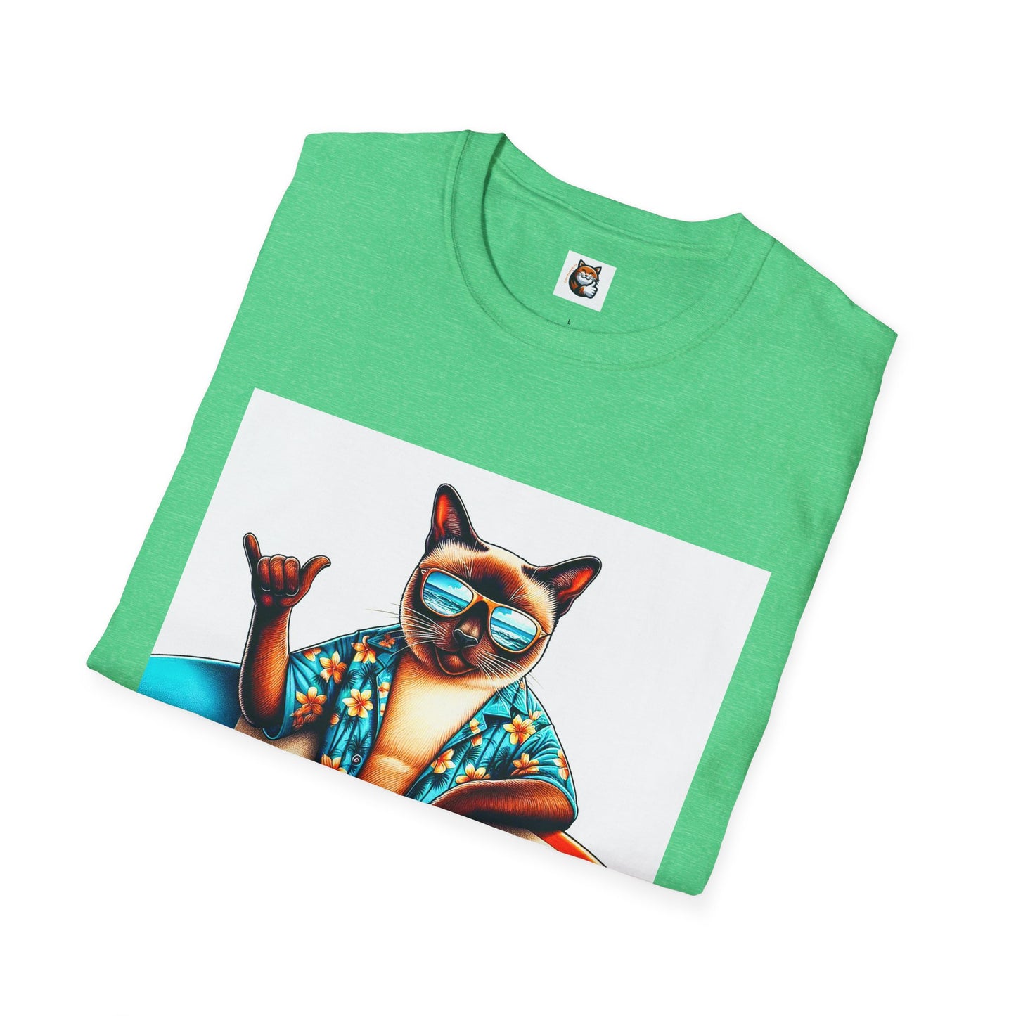 Siamese Cat surfing