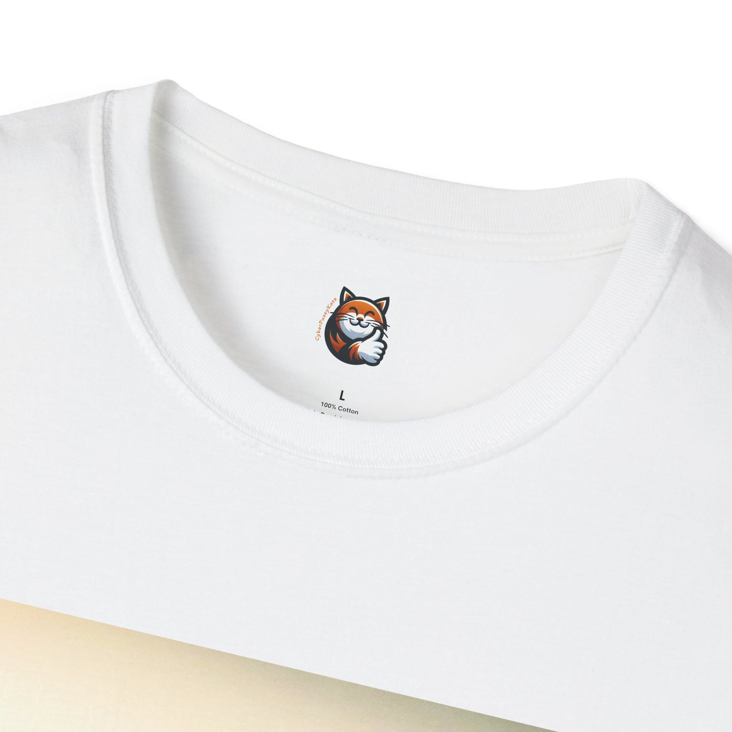 Wacky Persian Cat Unisex Softstyle T-Shirt