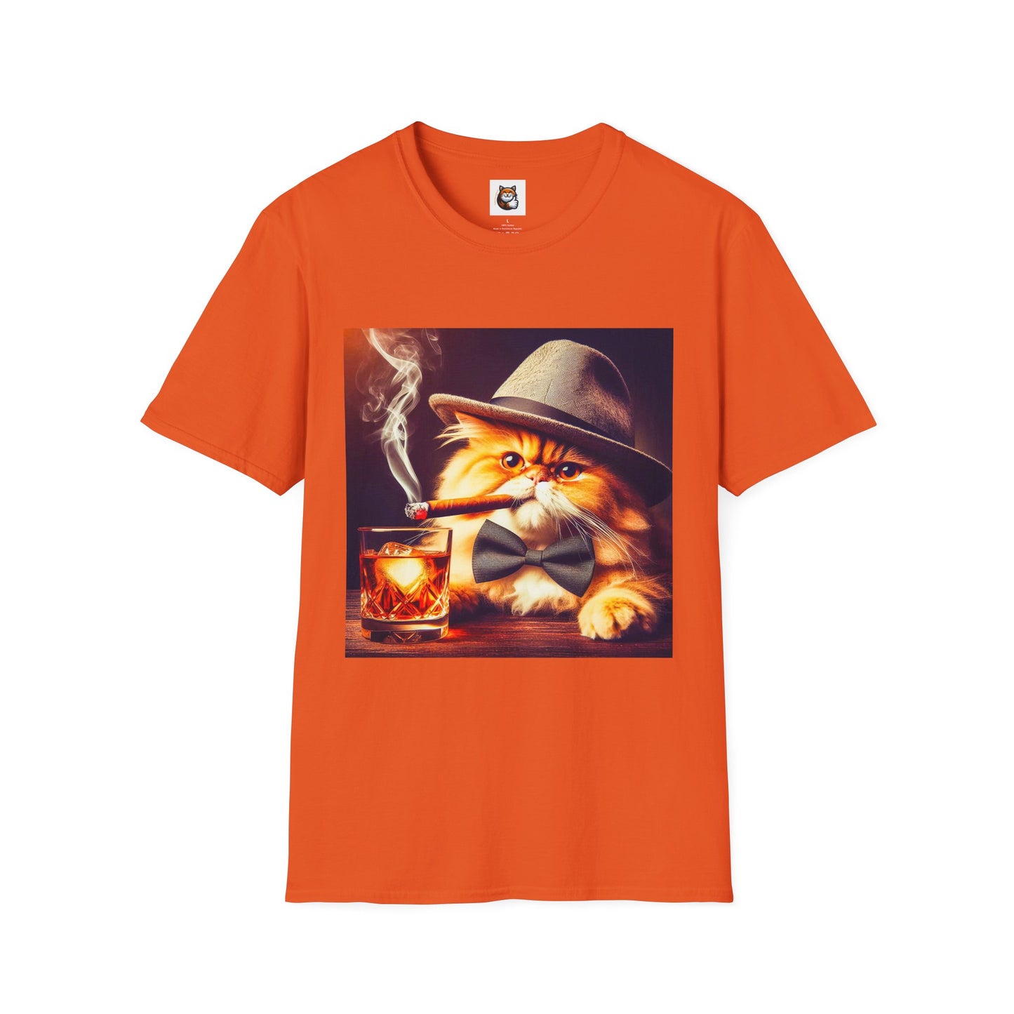 Persian Cat Unisex Softstyle T-Shirt