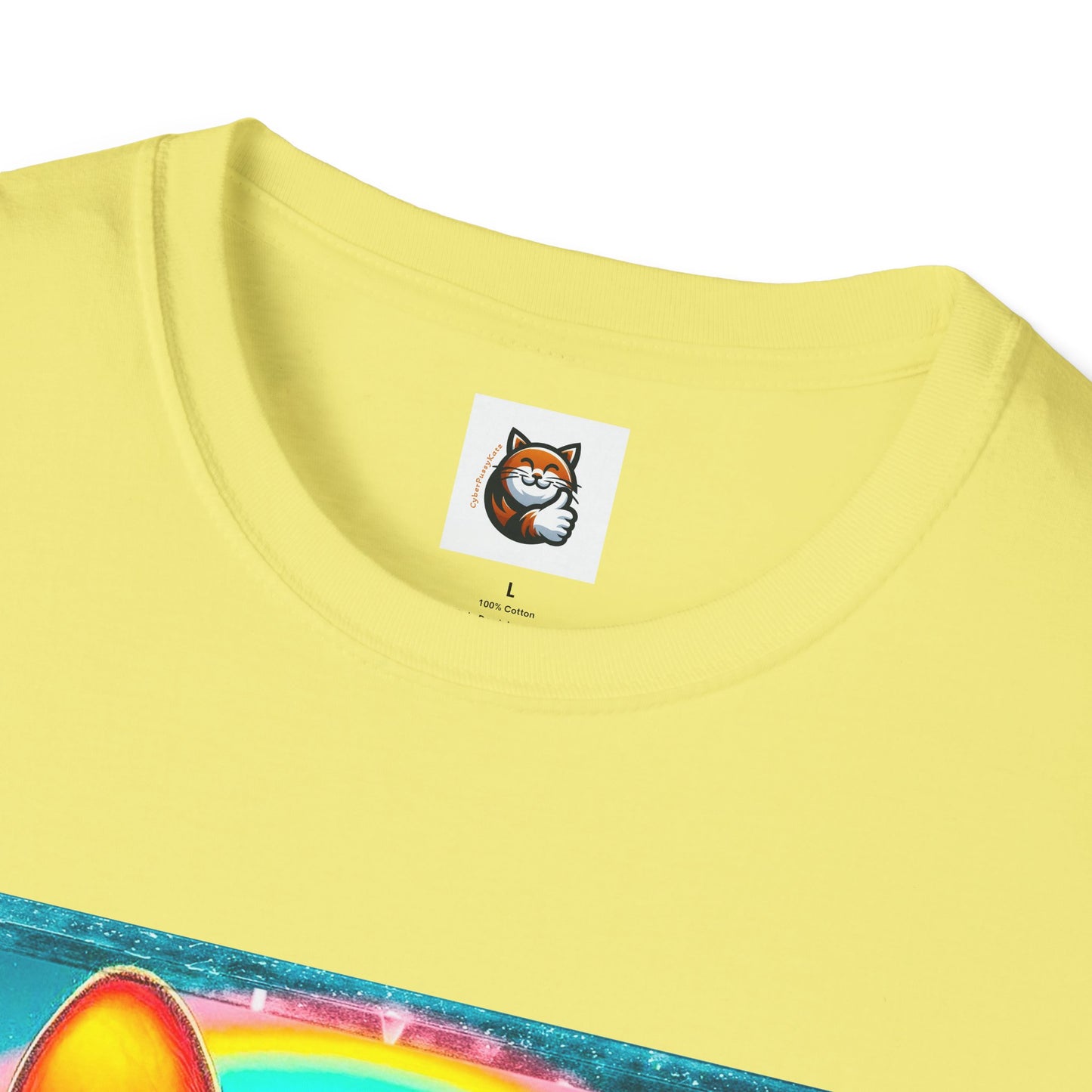 Devon Rex Cat Unisex Softstyle T-Shirt