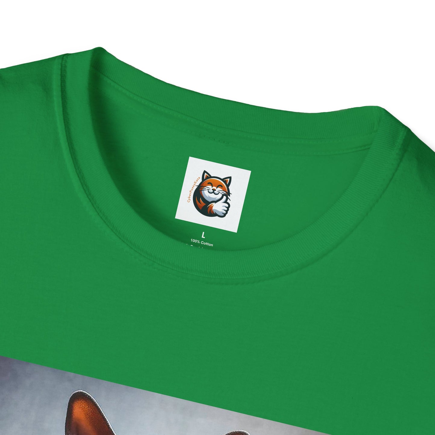 Devon Rex Cat Unisex Softstyle T-Shirt