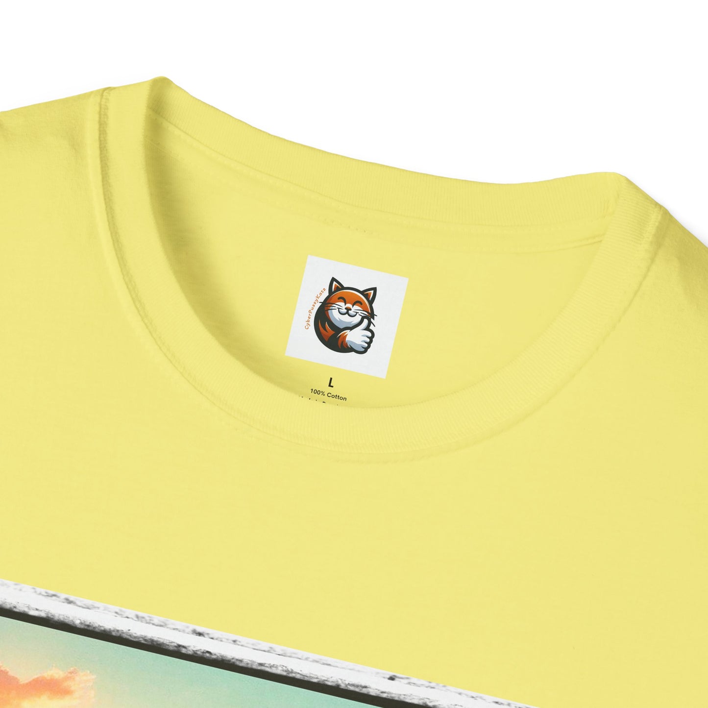 Wacky Cornish Rex Cat couple driving T-Shirt