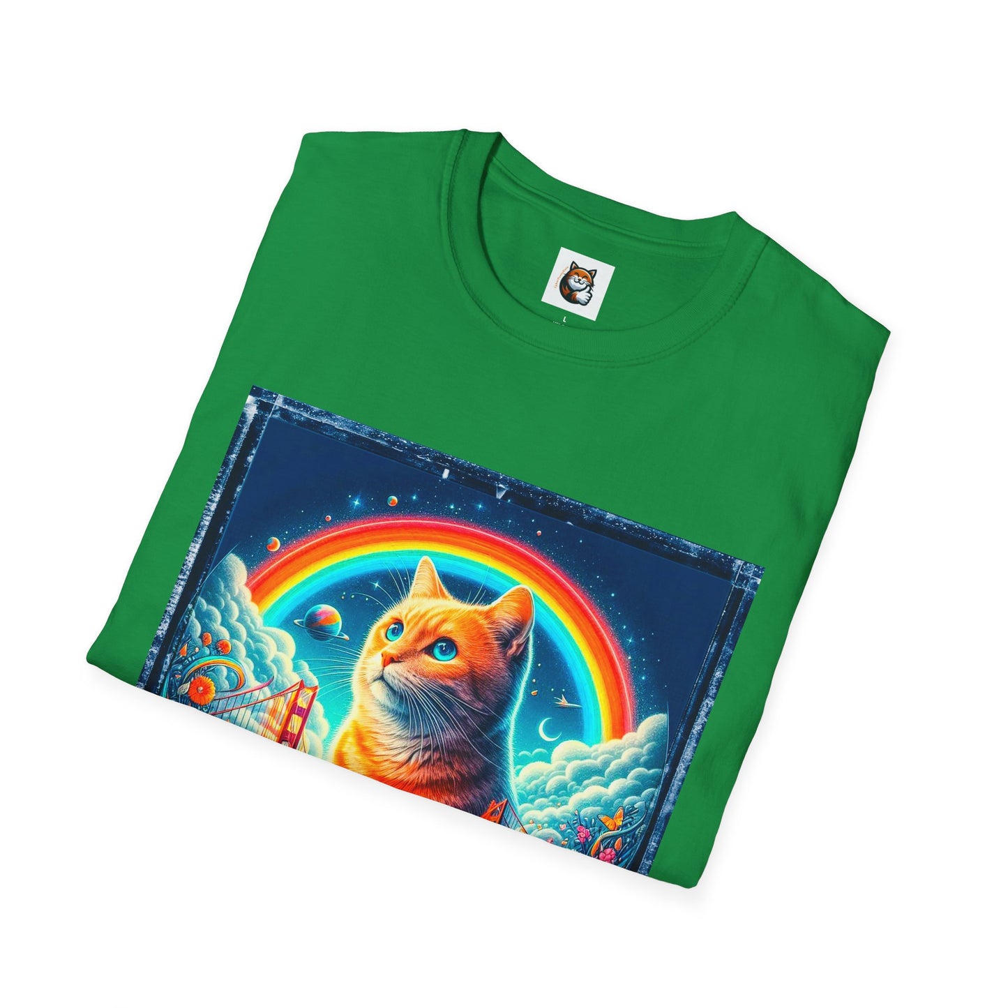 Domestic Cat Unisex Softstyle T-Shirt