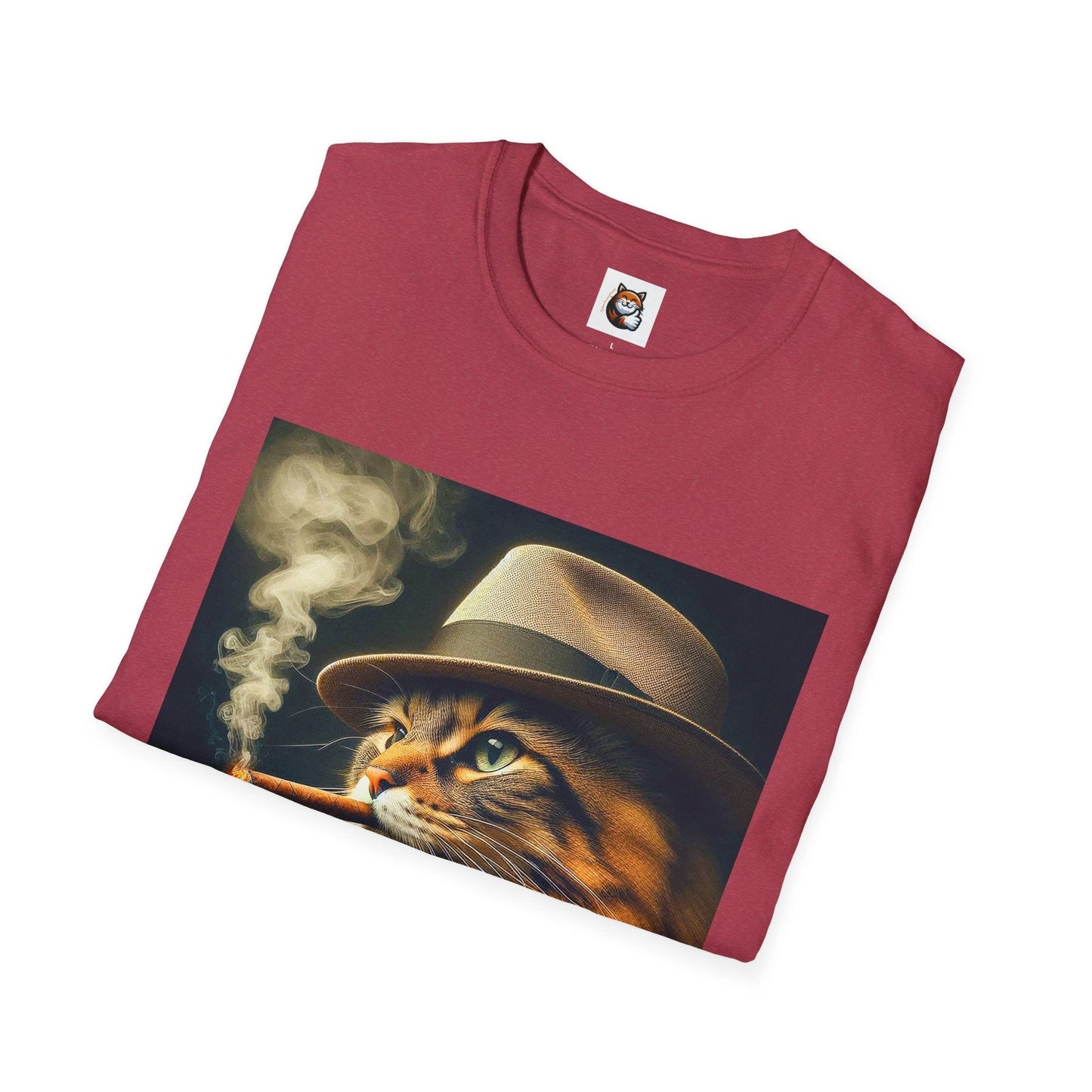 Norwegian Forest Cat Unisex Softstyle T-Shirt by Printify