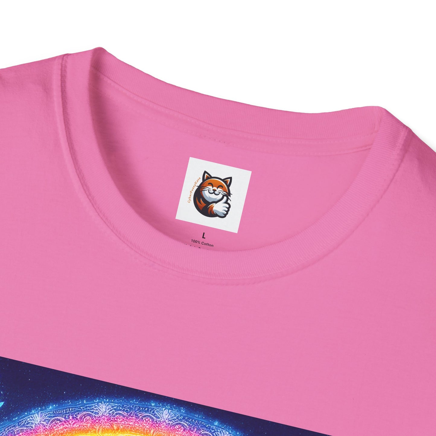 Russian Blue Cat rainbow T-Shirt