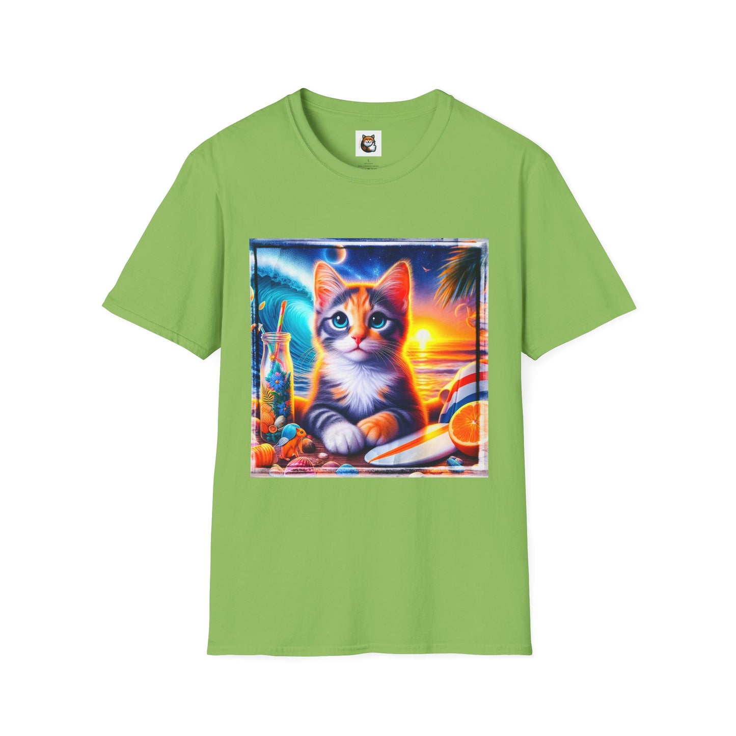 Domestic Cat Unisex Softstyle T-Shirt