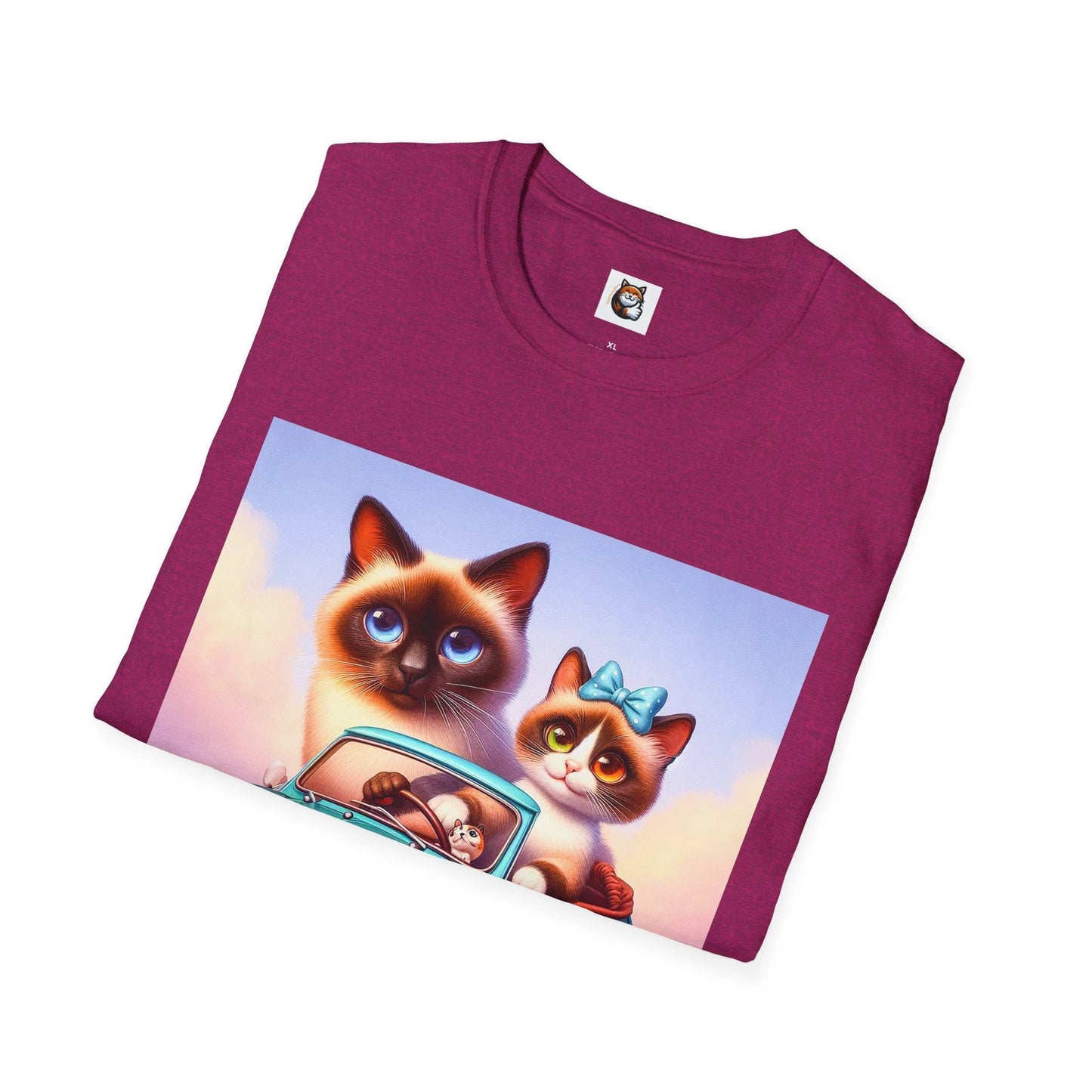 Wacky Siamese Cat cute friends by Printify