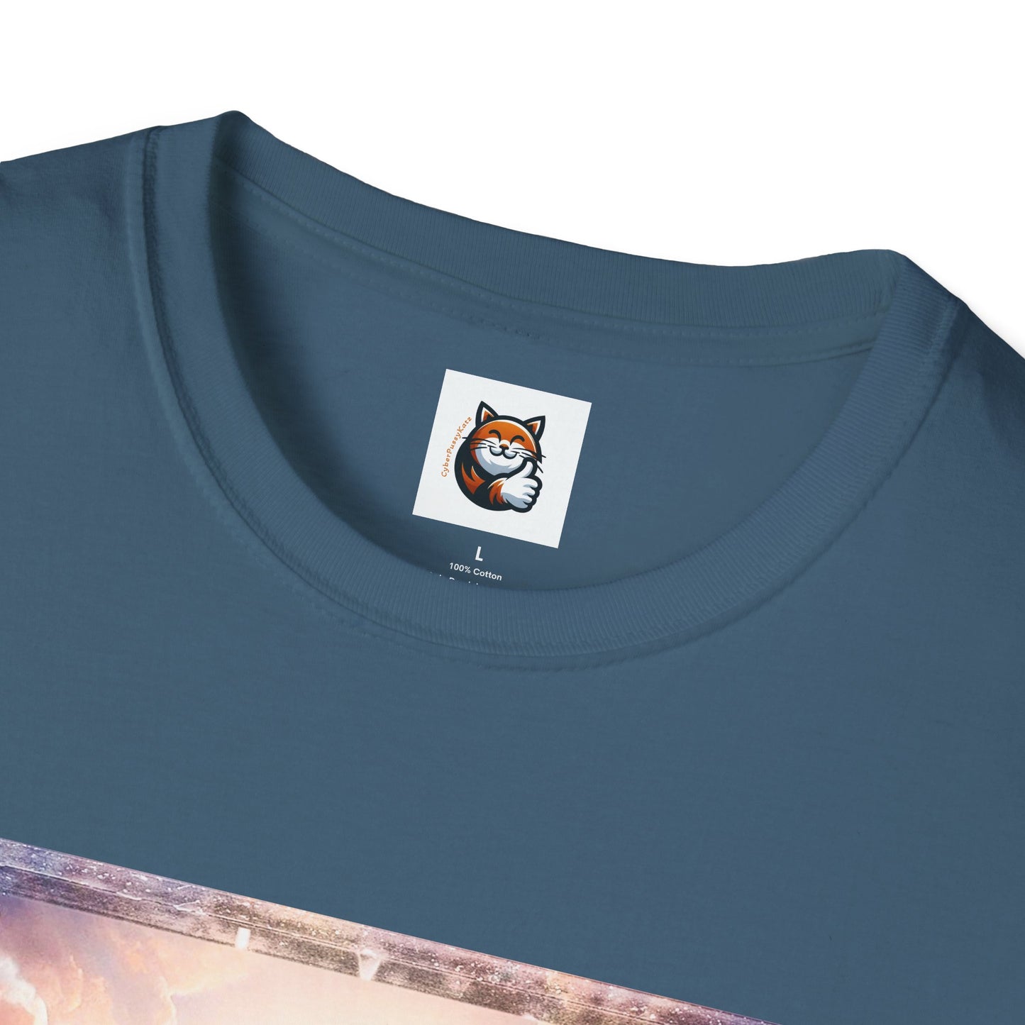 Domestic Cat Unisex Softstyle T-Shirt