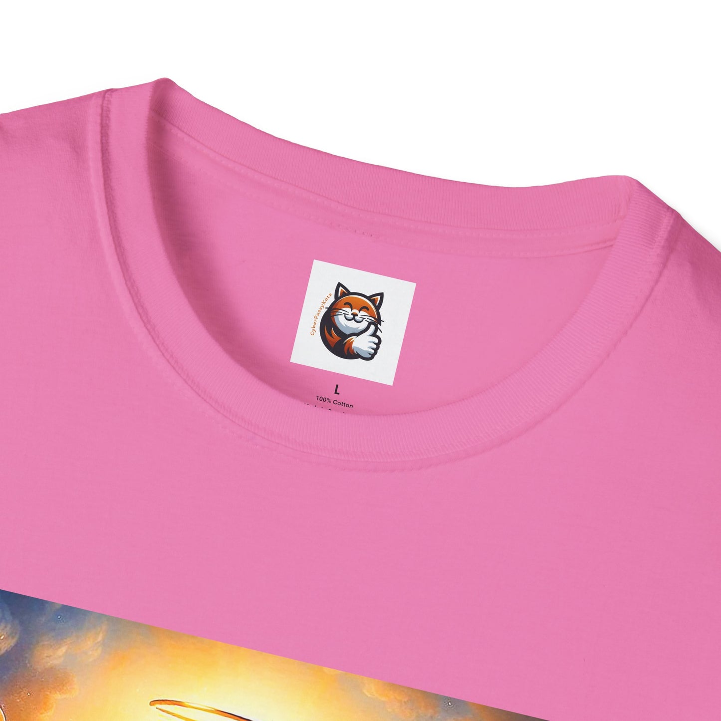 Scottish Fold Cat golden Angel T-Shirt