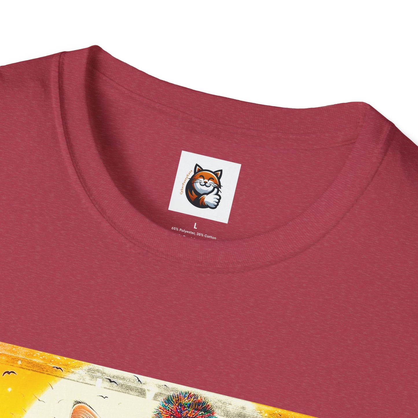 Domestic Cat Unisex Softstyle T-Shirt