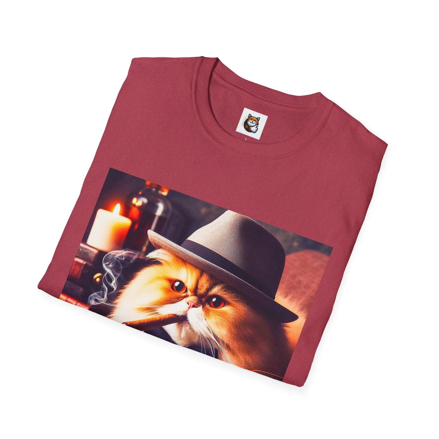 Persian Cat Unisex Softstyle T-Shirt by Printify
