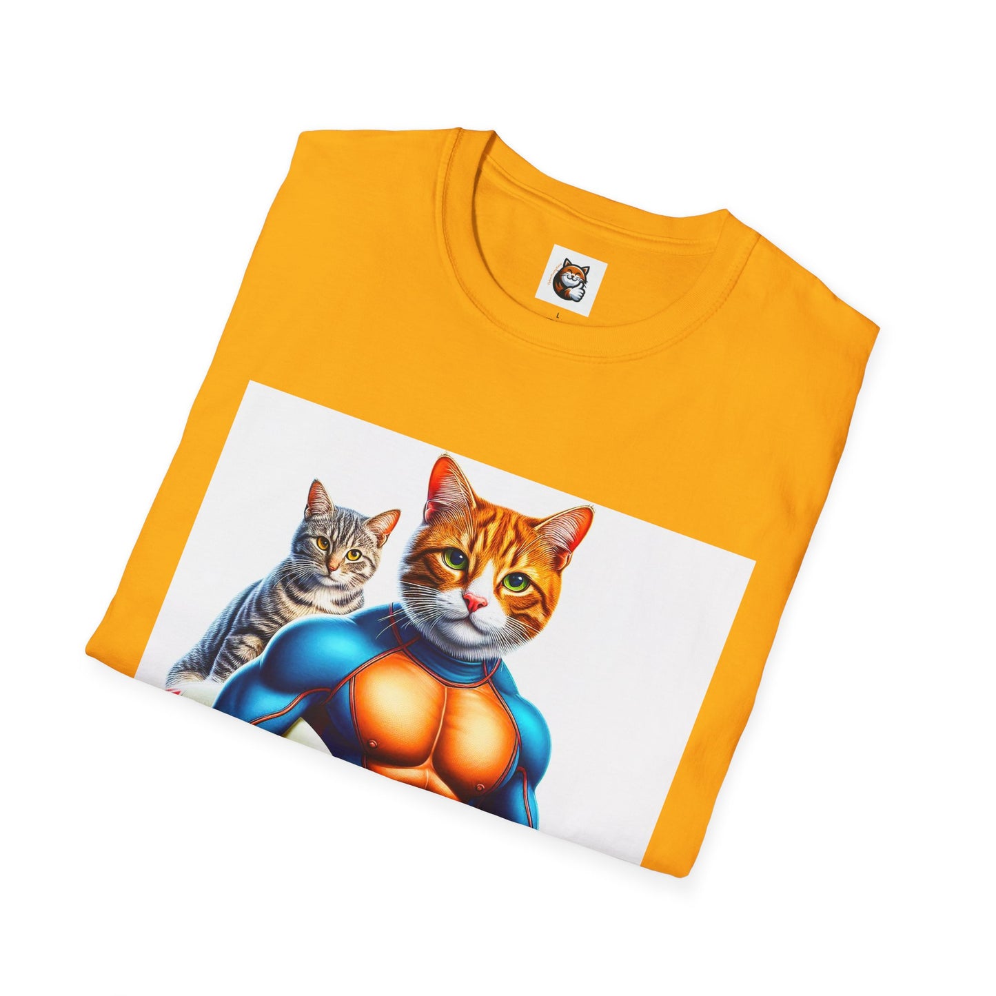 Domestic Cat Unisex Surfer T-Shirt