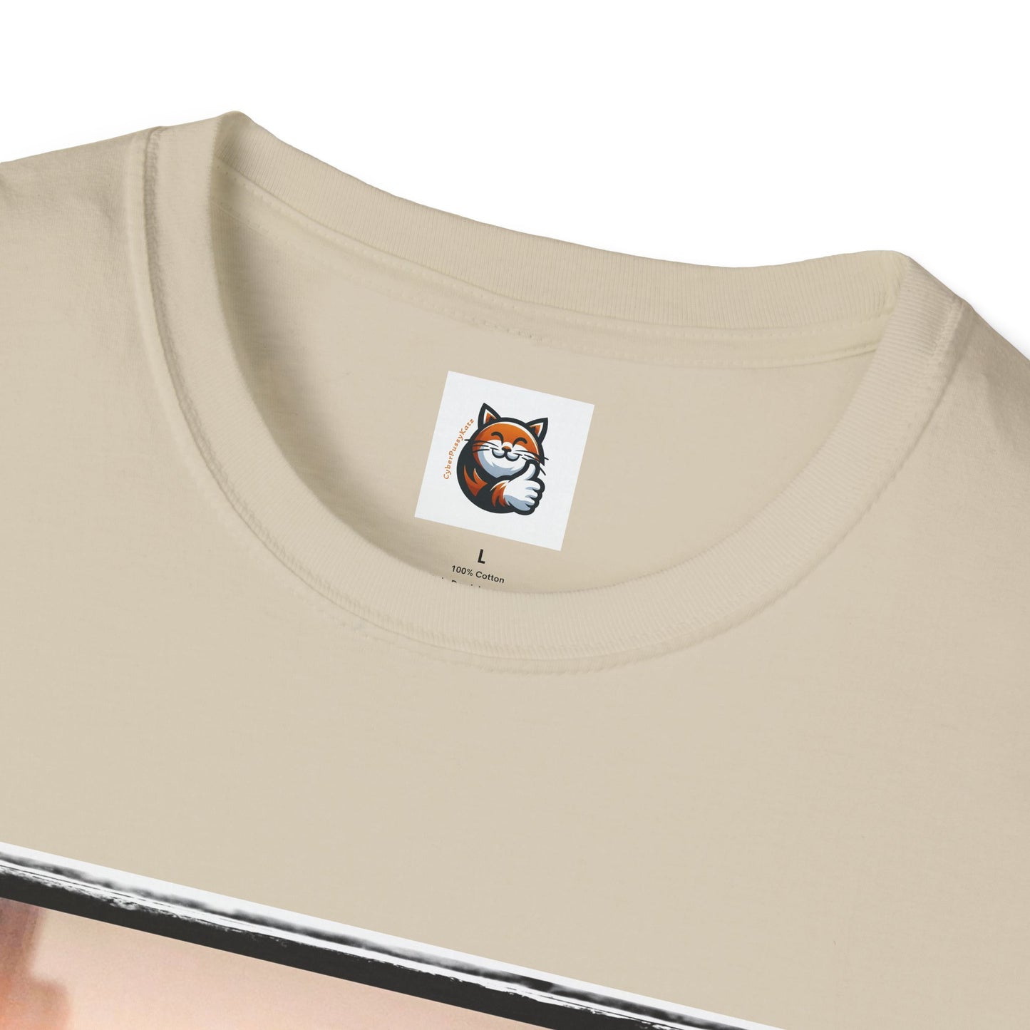 Wacky Devon Rex Cat Unisex Softstyle T-Shirt