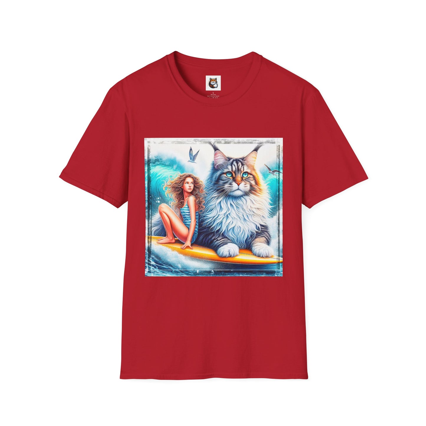 Maine Coon Unisex Softstyle T-Shirt