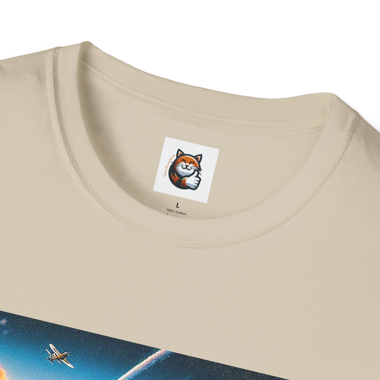 Wacky Norwegian Forest Cat Unisex Softstyle T-Shirt