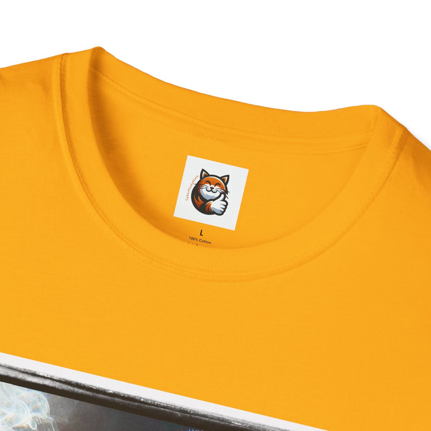 Abyssinian cigar smoking Softstyle T-Shirt
