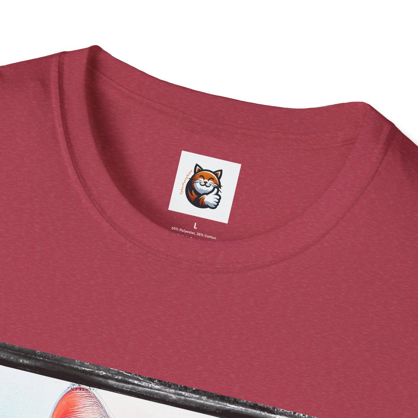 American Shorthair americsn flag Softstyle T-Shirt