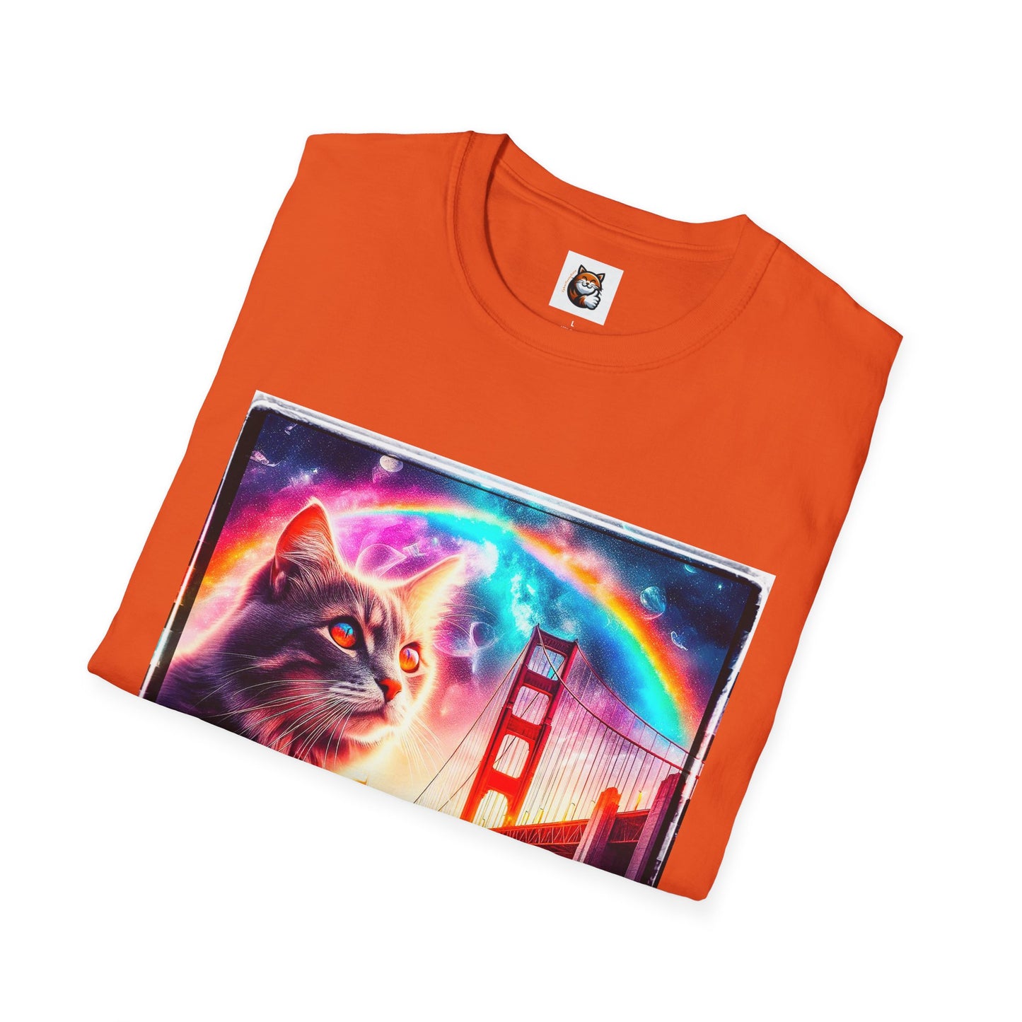 Domestic Cat Unisex Softstyle T-Shirt