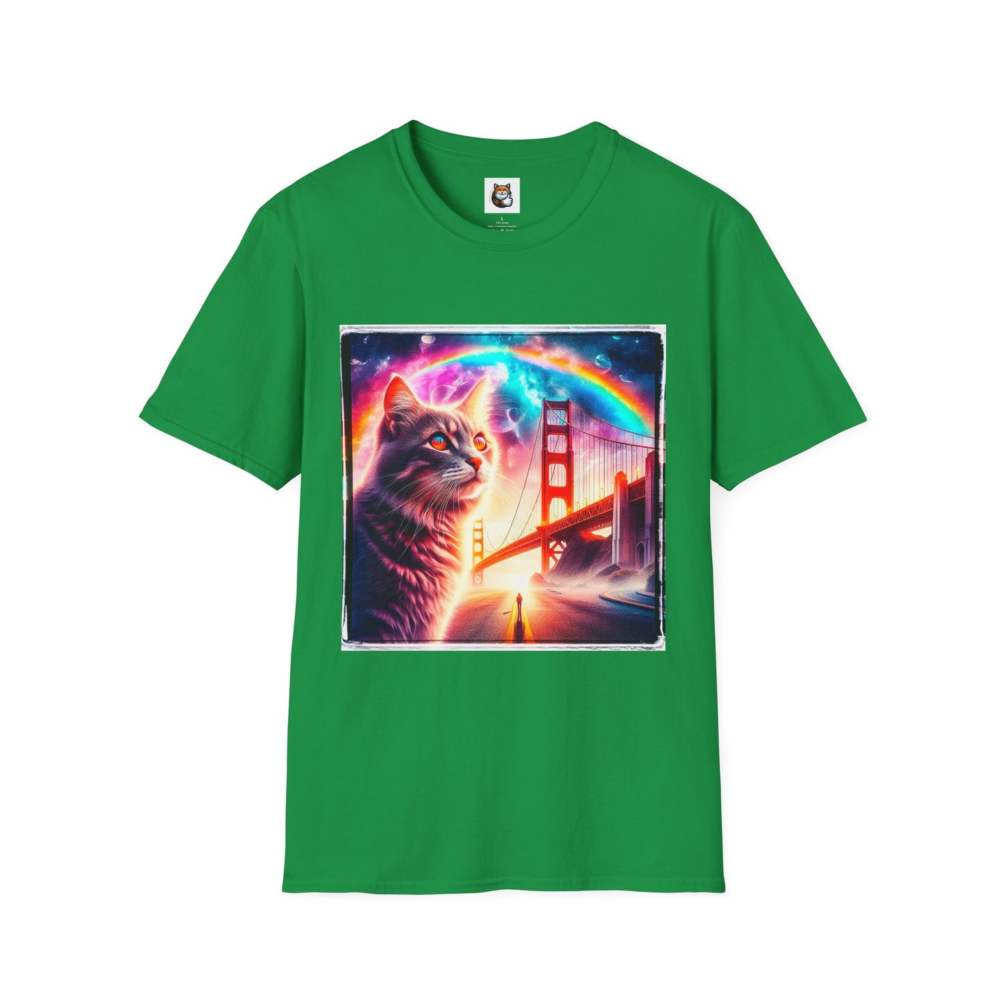 Domestic Cat Unisex Softstyle T-Shirt