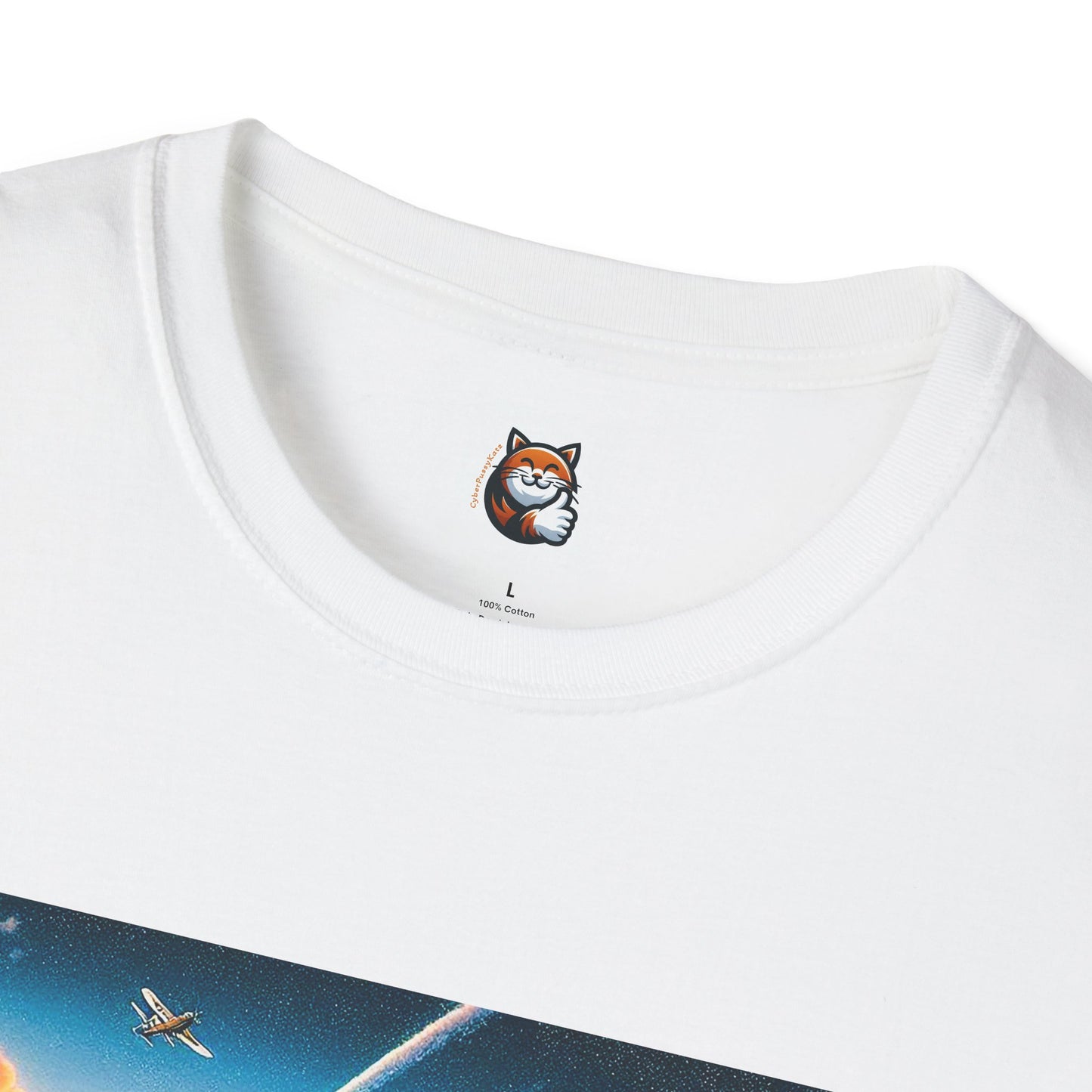 Wacky Norwegian Forest Cat Unisex Softstyle T-Shirt