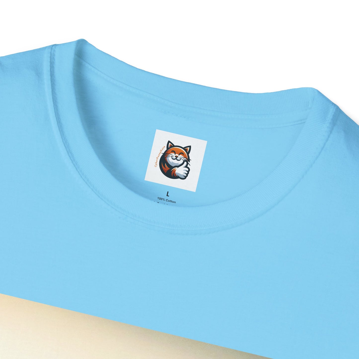 Wacky Persian Cat Unisex Softstyle T-Shirt