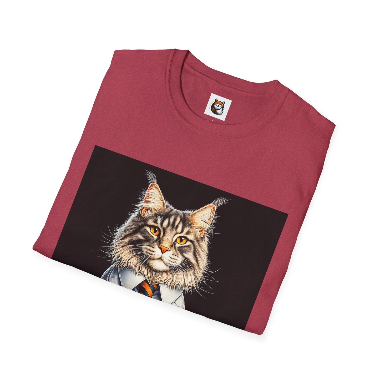 Maine Coon Unisex Softstyle T-Shirt by Printify
