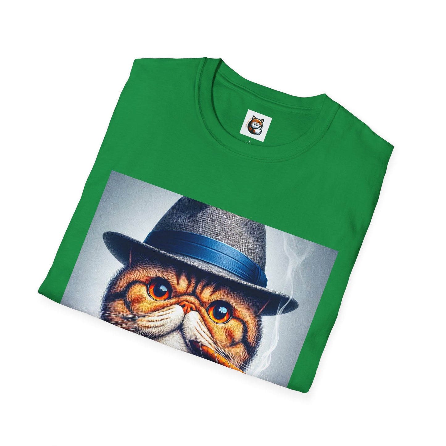Exotic Shorthair Cat Unisex Softstyle T-Shirt