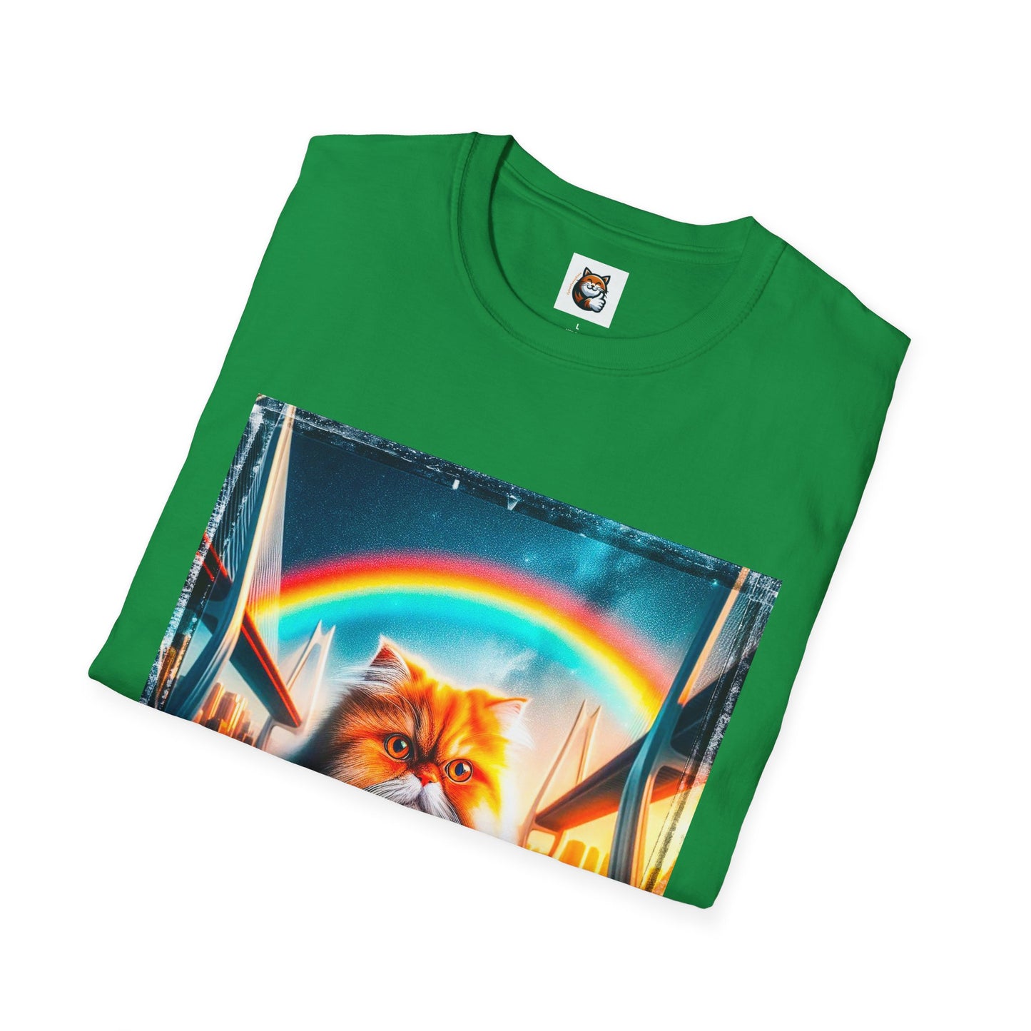 Persian Cat Unisex Softstyle T-Shirt