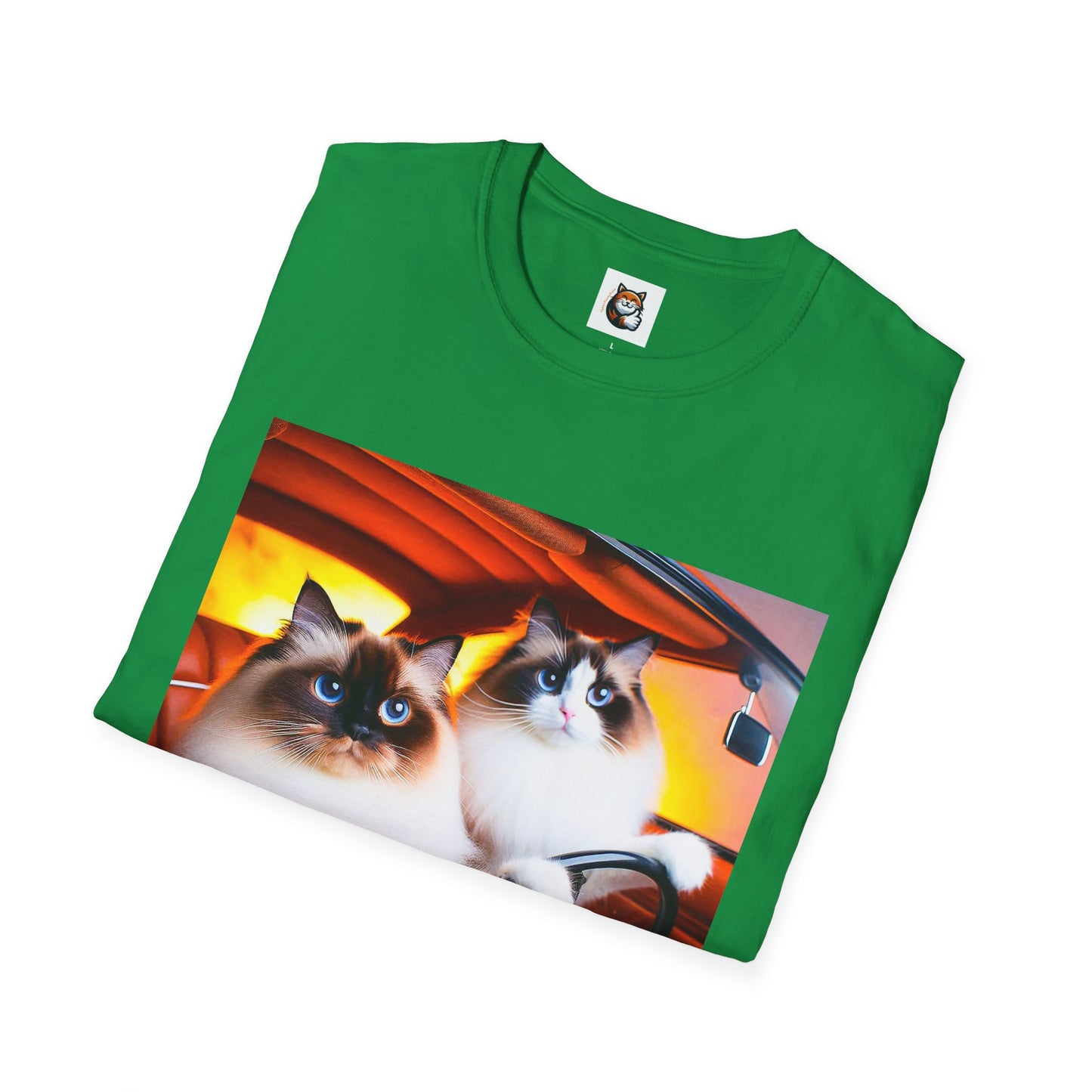 Wacky Ragdoll Unisex Softstyle T-Shirt