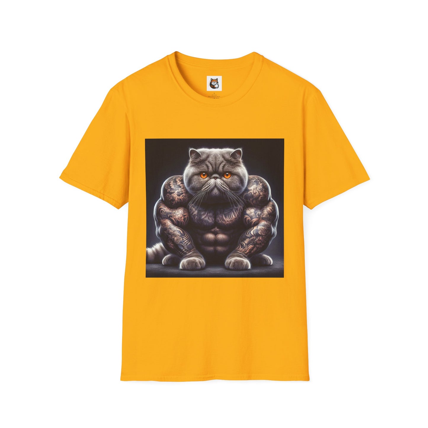 Exotic Shorthair Cat Unisex Softstyle T-Shirt
