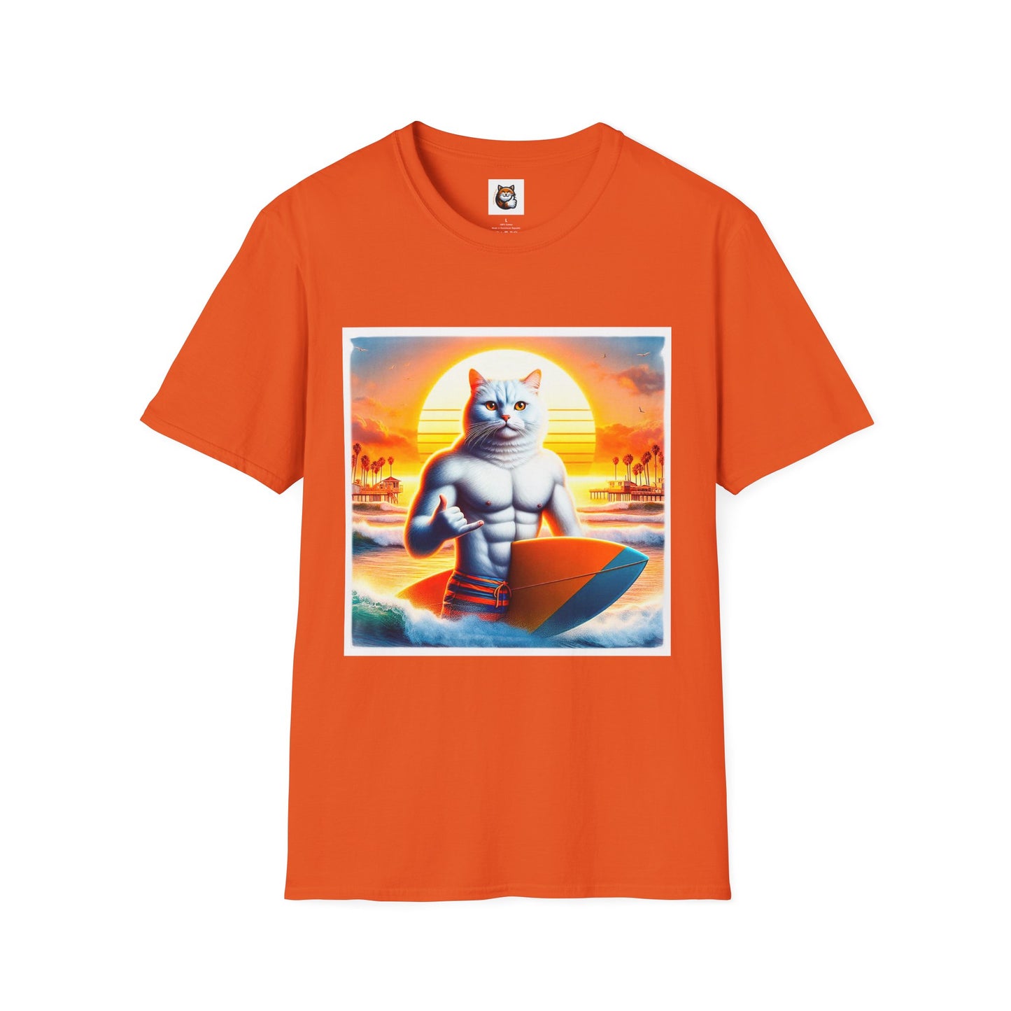 Domestic Cat Unisex Softstyle T-Shirt
