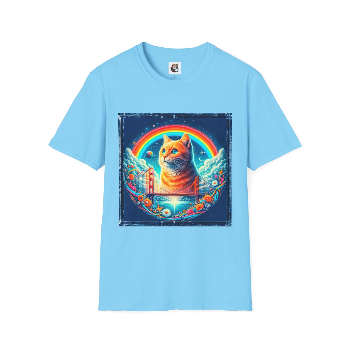 Domestic Cat Unisex Softstyle T-Shirt