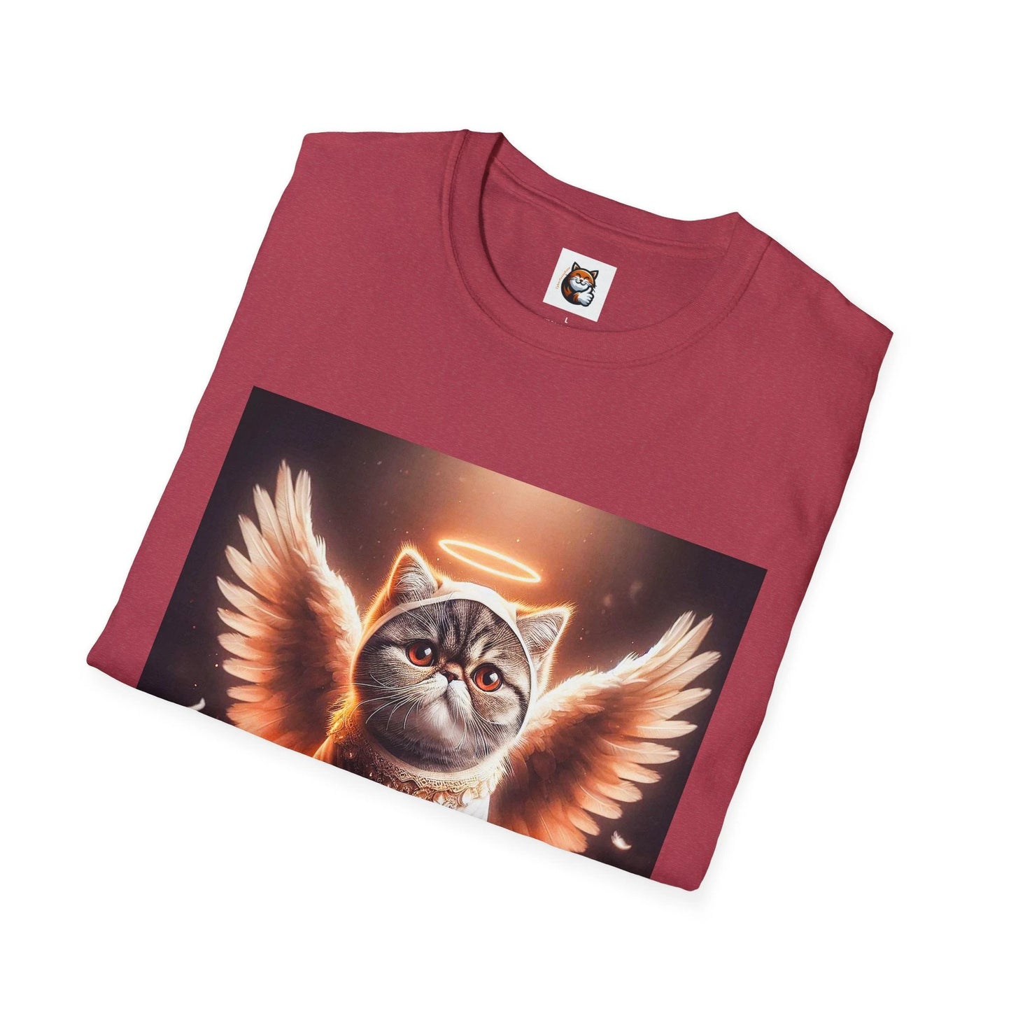 Exotic Shorthair Cat Unisex Softstyle T-Shirt by Printify