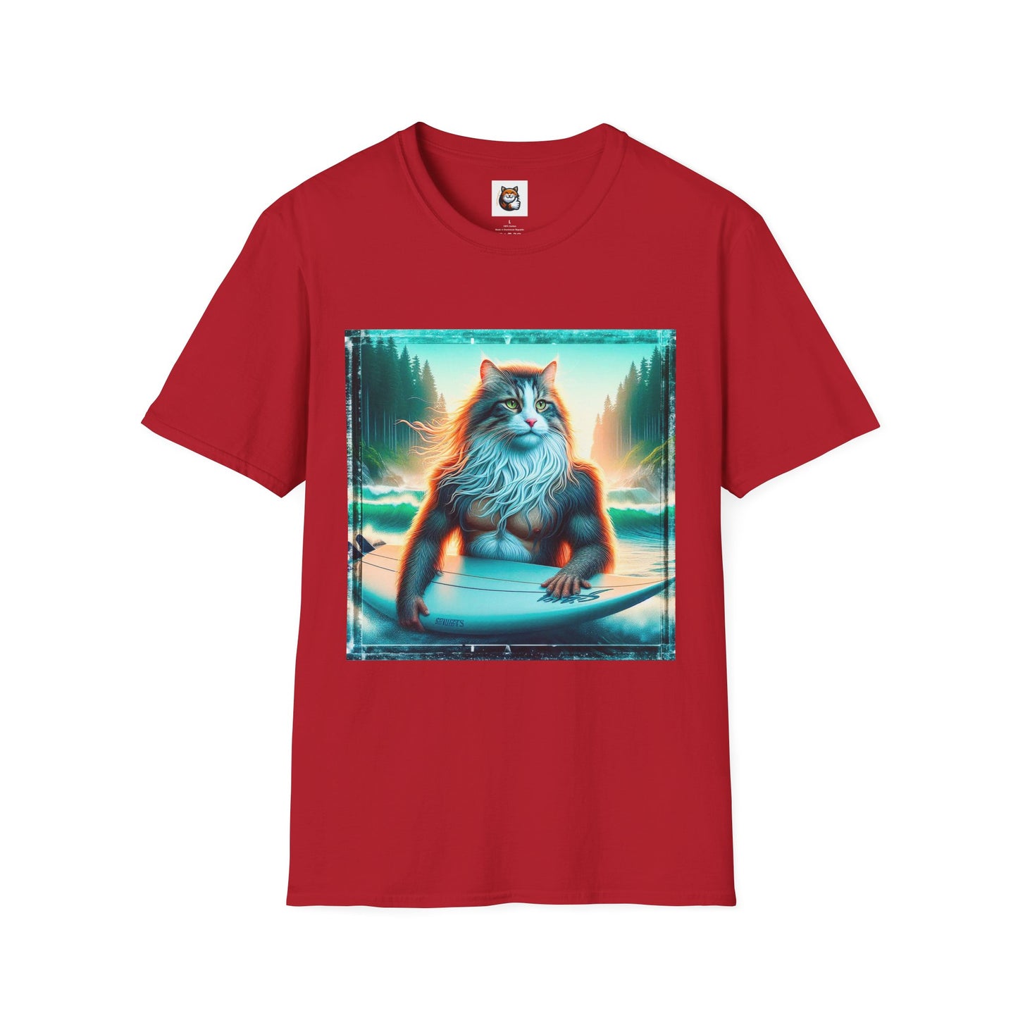 Norwegian Forest Cat Unisex Softstyle T-Shirt