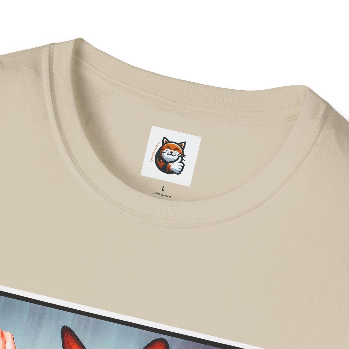 Devon Rex Cat Unisex Softstyle T-Shirt