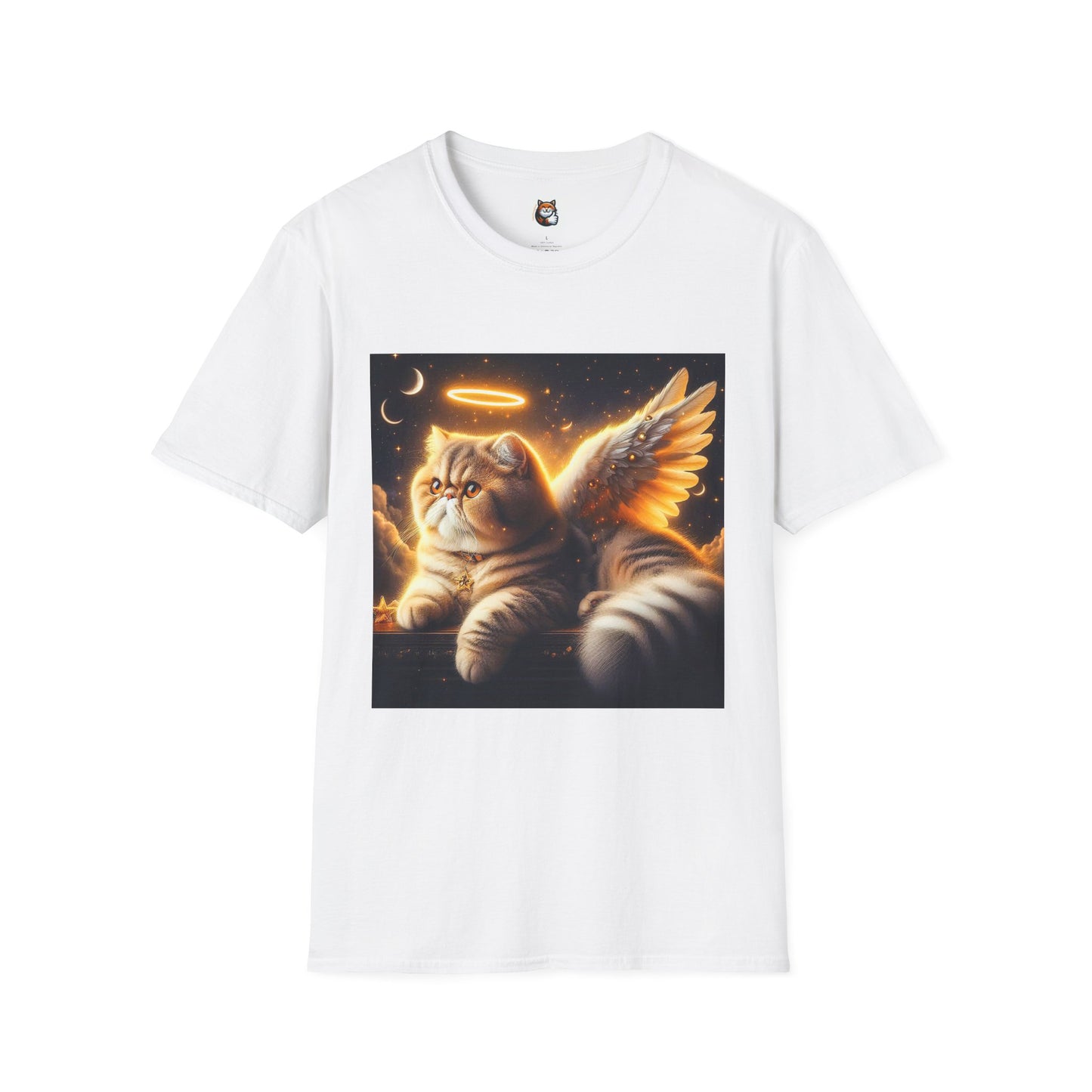 Exotic Shorthair Cat Unisex Softstyle T-Shirt