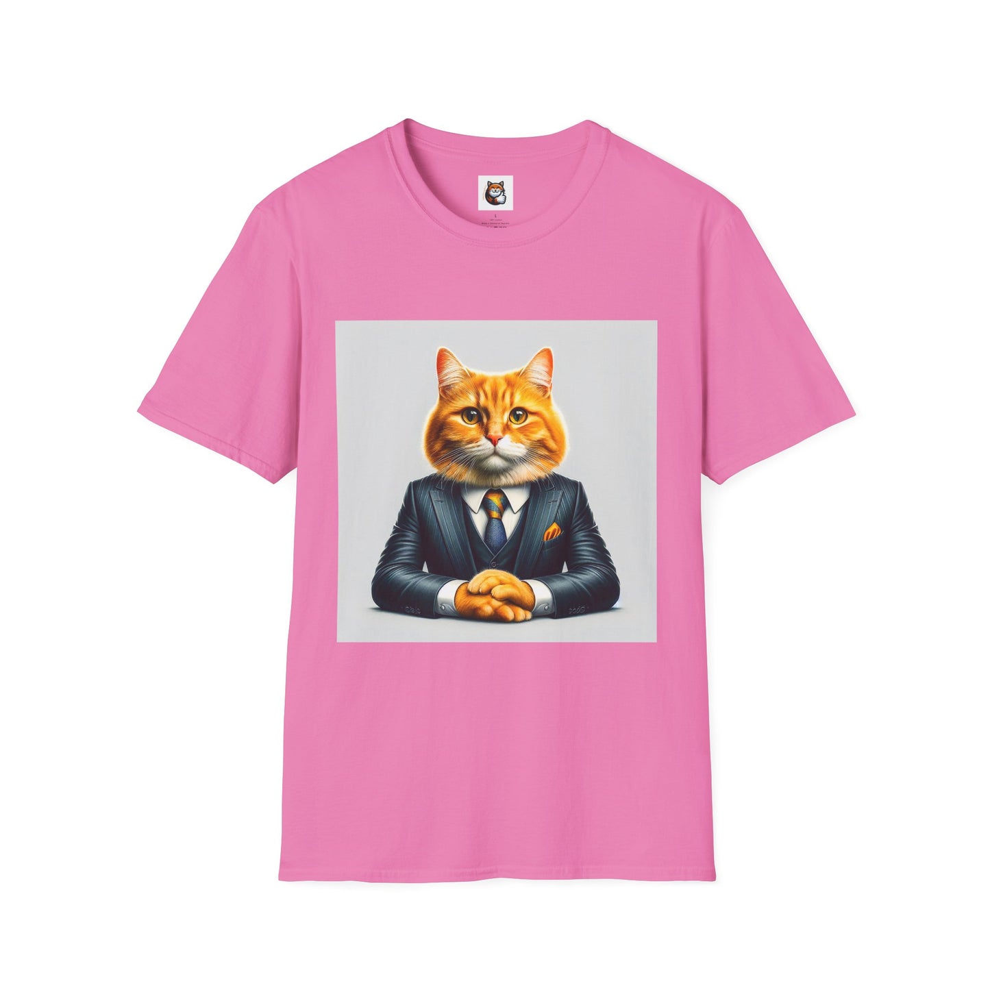 Domestic Cat Unisex Softstyle T-Shirt