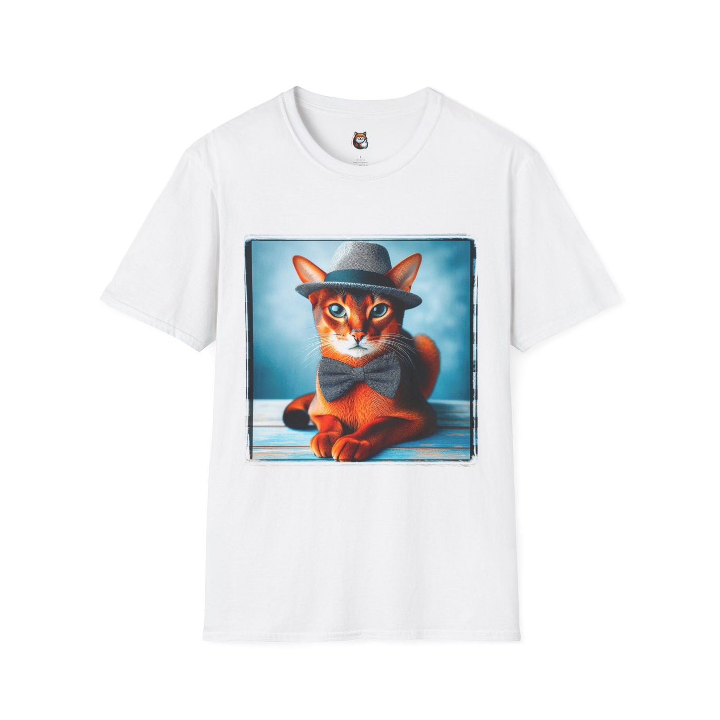 Abyssinian bow tie Softstyle T-Shirt