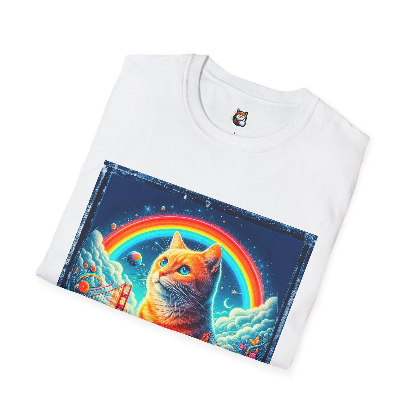 Domestic Cat Unisex Softstyle T-Shirt